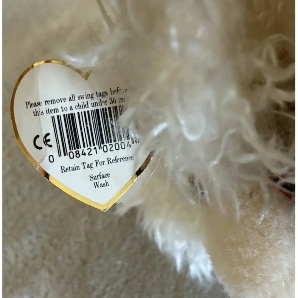 Ty Plush Classic 1994 Pierre‎ Poodle Dog 2nd Gen